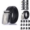 Premium Quality Men's Ratchet Dress Belt With Automatic Buckle For A Perfect Fit