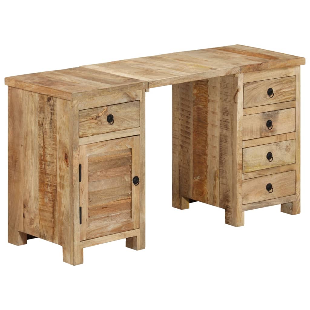 Solid Wood Mango Desk 140x50x77 Cm