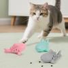Interactive Fish Cat Toy Indoor Bite Resistant Kitten Toy Silicone Chew Cats Food Dispenser Feeder Pet Supplies