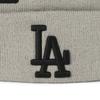 Cuff Knit Cap MLB ONSPOTZ Exclusive LA Grey FREE Basic Cuff Knit MLB Allover Los Angeles Dodgers [New Era]