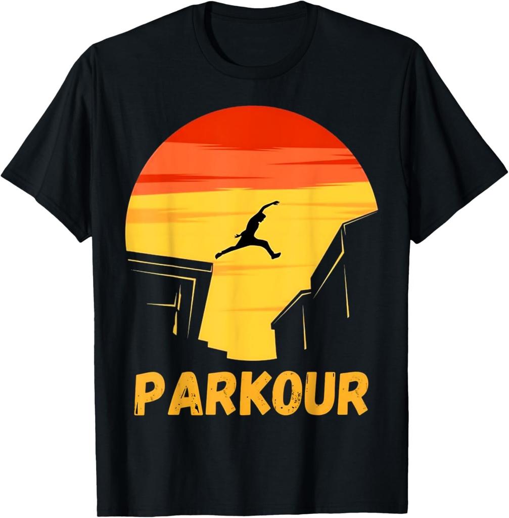 Love Parkour Men Shirt Parkours for Boys_ Women TeGift Unisex T-Shirt