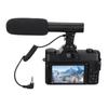 Digital Camera Video Vlog Camcorder Portable Handheld 16X Digital Zoom PX HD NightvisionS Selfie Camera for YouTube 4K