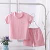 Children's Short-sleeved Suit Small Children Girls Summer Boys T-shirt Baby Baby Clothes Children's Clothing Short-sleeved Suit Summer