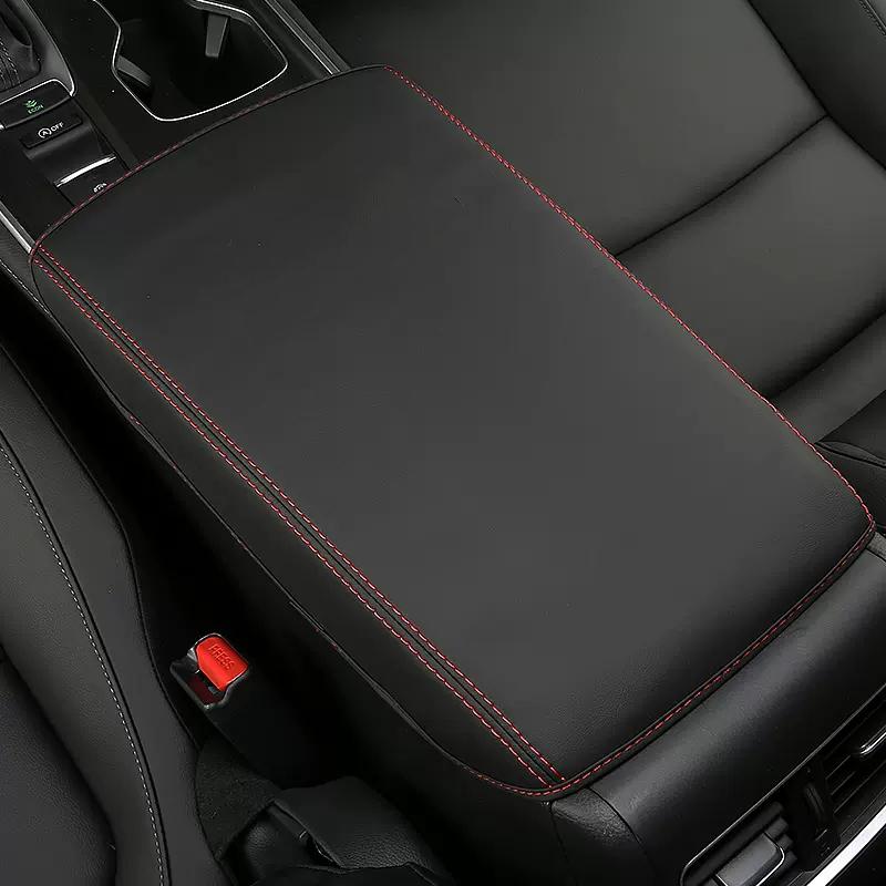 For Honda Accord X 10th 2018     Hybrid Car Armrests Storage Box Cover PU Leather Decoration Accessories