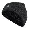Adidas Logo Design Acrylic Yarn Beanie Unisex Beanies Black JM3079