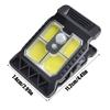 Clip On Solar Motion Lights Motion Sensor Solar Lights Clip On Waterproof Security Lighting for Gate Patio Deck Backyard Camping