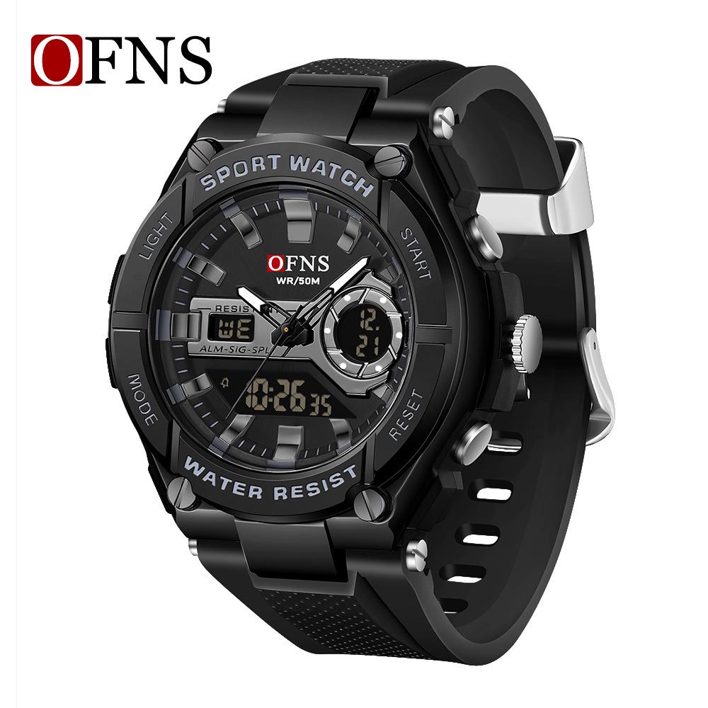 OFNS Trendy Multifunctional Sports Watch - Fashionable Electronic Student Watch