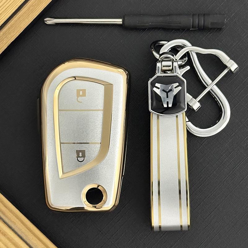 Key Case for Toyota Highlander, Levin, Corolla, RAV4, IZOA, Camry