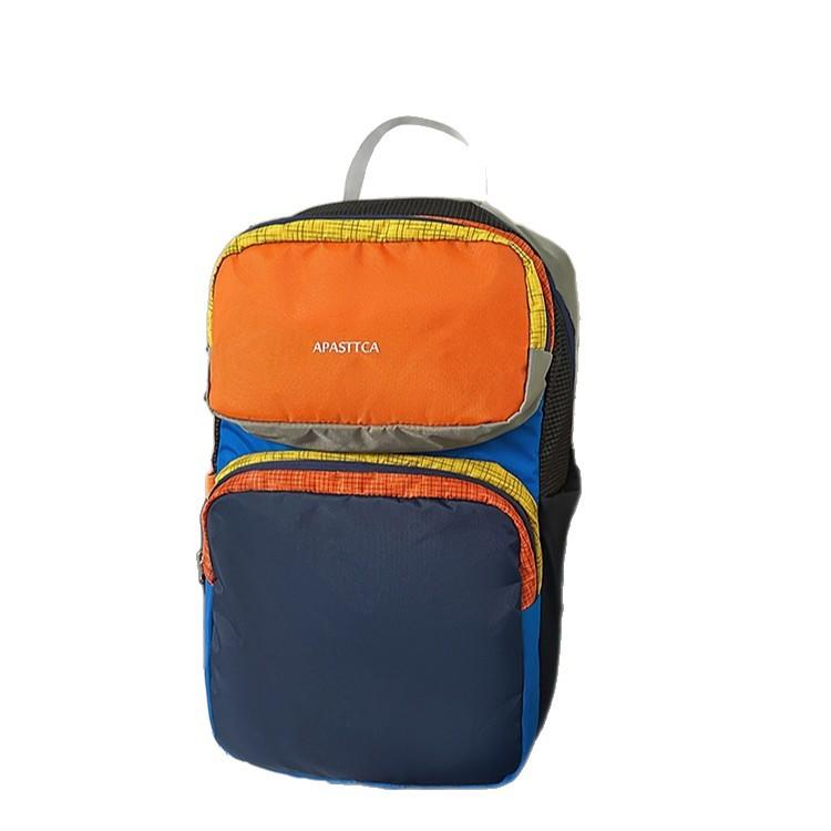 Schulrucksack Dopamin-Farbkombination Leicht Großes Fassungsvermögen Bergsteigen Outdoor Herren und Damen Multifunktional Freizeit Pendler Freizeit