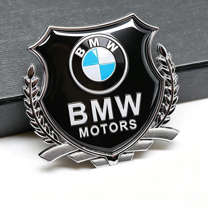 Metal Car Styling Decal Auto Emblem Rear Body Trunk Decorative Stickers For BMW X1 X2 X3 X5 X4 X6 X7 iX3 F20 F10 F07 E70 E46 E9