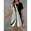 Women'S Letter Print Nightgown, Comfortable Choice for Night
