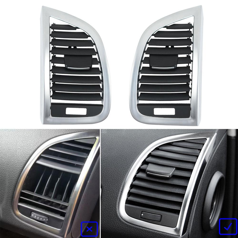 Front Dash Links Rechts Klimaanlage AC Vent Outlet Grille Abdeckung Panel Fori Q7 2006 2007 2008 2009 2010 2011-2015