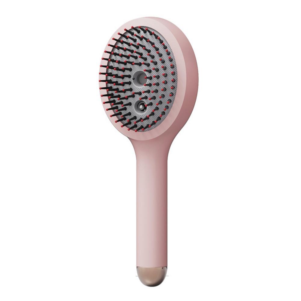 High Frequency Vibration Red Light Spray Massage Comb Barber Shop Salon розовый