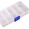 Transparent Multi-Grid Jewelry and Medicine Storage Box