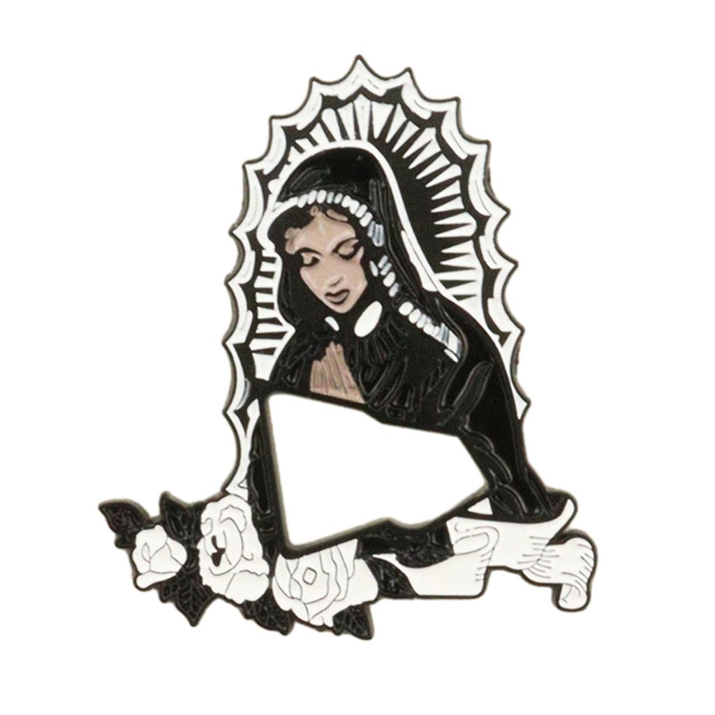 Zarter Hutschmuck-Pin Jungfrau Anstecknadeln Handgefertigter Schmuck Hemd Tasche Abzeichen Exquisite Hutdekoration für Frauen Männer