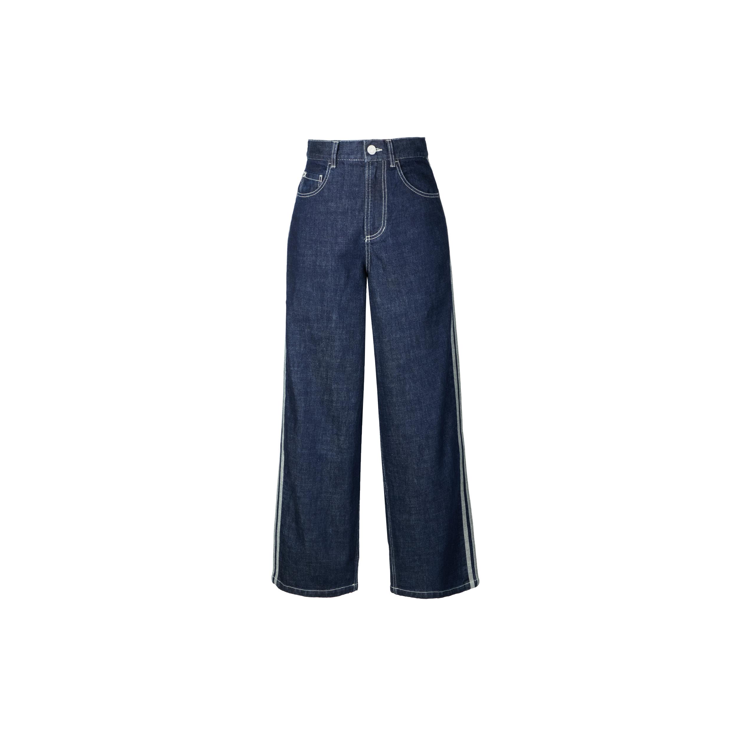 Adidas Originals 90er ALTERNATIVE WEITE BEIN SKATER Jeans Herren KS6916- 34 blue