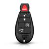 KEYYOU 3/4/5/6/7 Buttons Car Remote Key Shell Fob Case For Jeep Grand Cherokee Chrysler 300 Town & Country Dodge Charger Journey