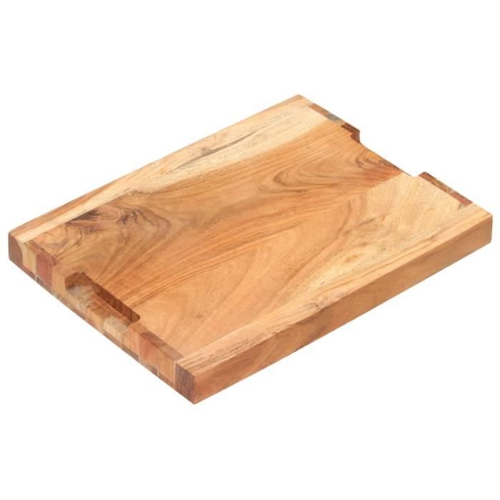 VidaXL Cutting Board 40x30x4 Cm Solid Acacia Wood