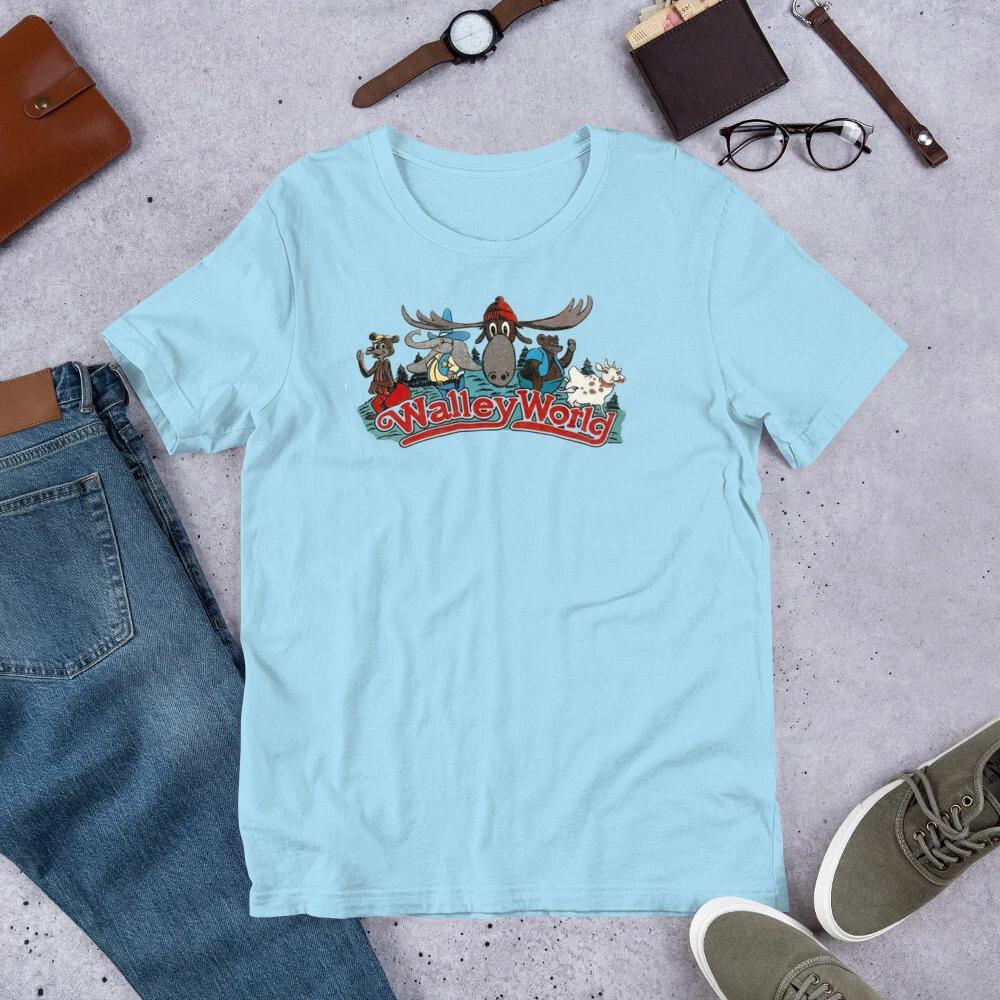 WALLEY WORLD - Blue Chevy T-Shirt 80 s Comedy Griswold Movies Vacation S