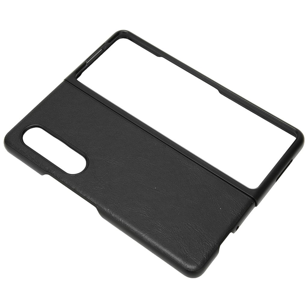 Business Leder Handyhülle für Galaxy Z Fold 3 Staubdichte Faltbildschirm Handyhülle