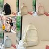 Stylish High-capacity Nylon Backpack For Casual Travel Neutral Design Waterproof