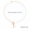 Stainless Steel Love Tassel Necklace, One Arrow Through The Heart Necklace, The Same Style For Girlfriend'S Valentine'S Day Gift