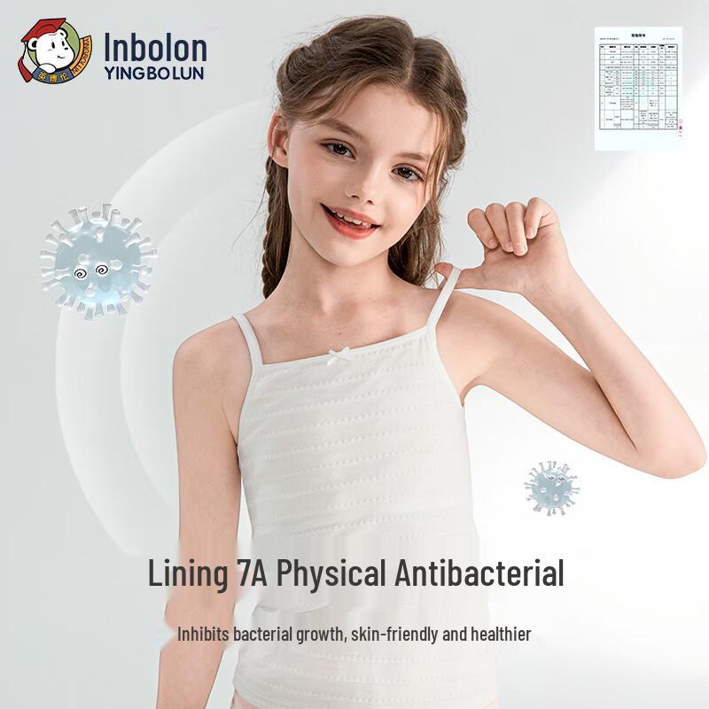 Yingbolun Tonårsflickors Anti-Stöts Camisole-BH