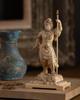 Tiny Doroashi 11cm Buddha Wood Buddha Statue Kenshin Tamonten Doroashi Bishamonten Buddha, Bishamonten, (wood Boxwood) - Statue, Figure, Carving,