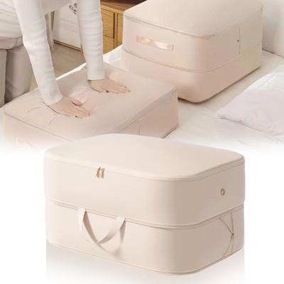 Storage Bag Ultra Space Saving Self Compression Organizer Large Capacity Waterproof Quilt Compression Storage Bag