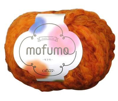 Clover Fluffy Extra 30m Garen, Dik, Kleur. 60-566, Oranje, 150g, Ongeveer.