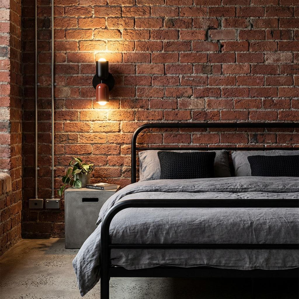 French Nordic Cream Double Head Wall Lamp for Bedroom & Dining Room
