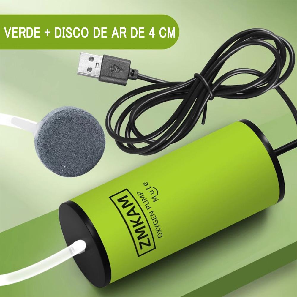 Portable Super Silent Aquarium Air Pump USB Power Supply Oxygen Pump