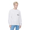 Kith Long-Sleeve Quinn Tee White Unisex Tops KH3994-101