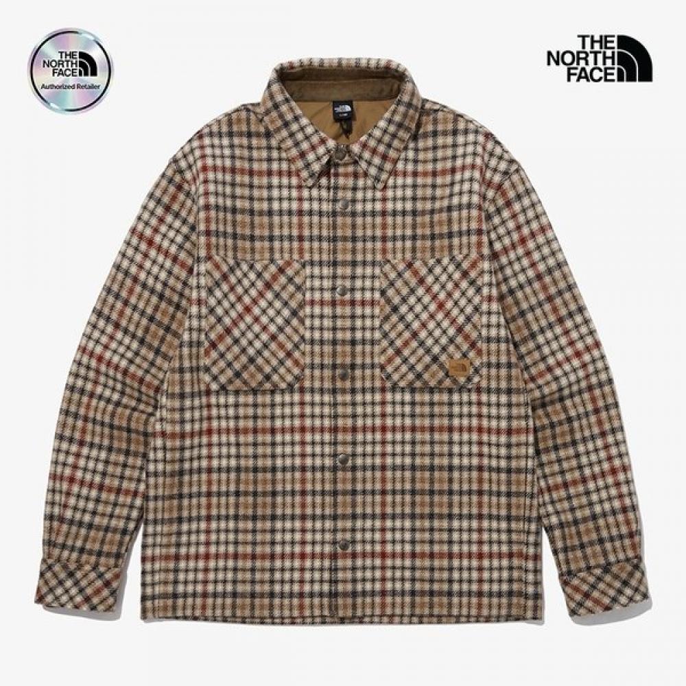 The North Face Men S Check Shirt Jacket Dbe 95