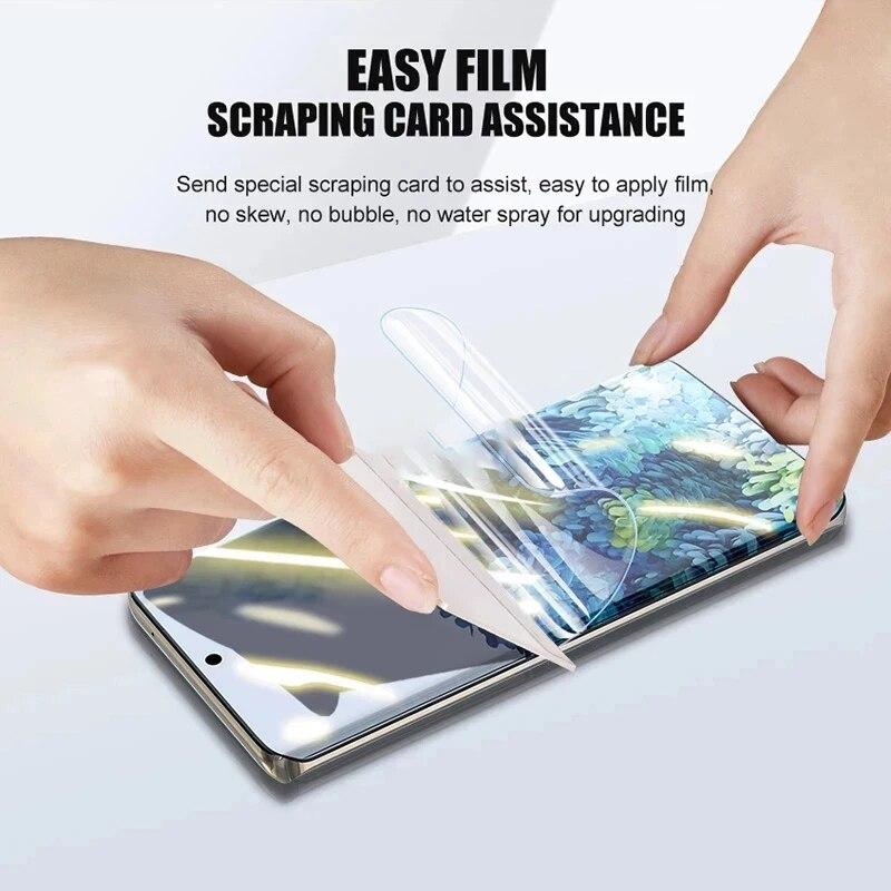 4 PZ Pellicola Protettiva per Schermo per Samsung Galaxy S24 S22 S23 Ultra S21 S20 Plus FE Note 20 10 S 10 Lite Plus E S20FE A52 5G S 22