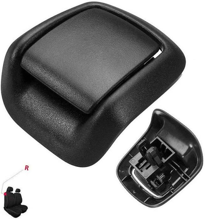 Poignées d'inclinaison de siège - Ford - Fiesta MK6 - 2002-2008 - Noir - Avant droit et gauche
