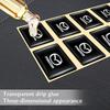 10pcs Car Window Lift Button Stickers Steering Wheel Badges Interior Decoration For Mazda 3 6 Axela Atenza CX-3 CX-5 CX-8 Demio ca1