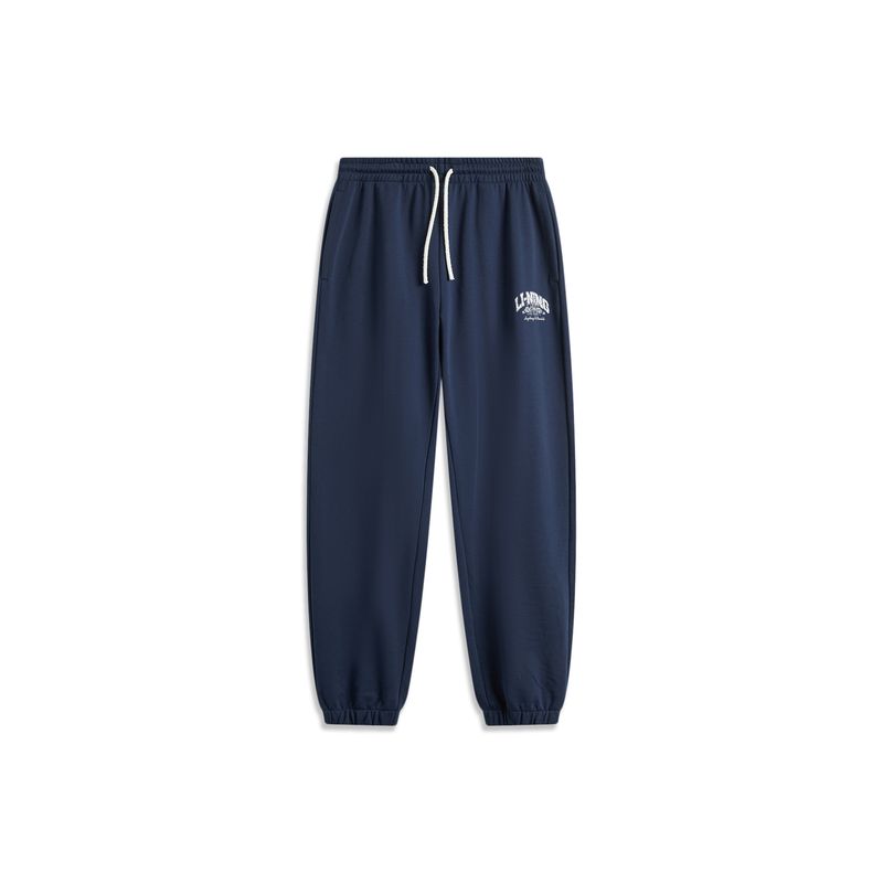 

Li Ning Official Fall Winter Men Jogger Pants All-Match Sweatpants Deep Ship Blue L