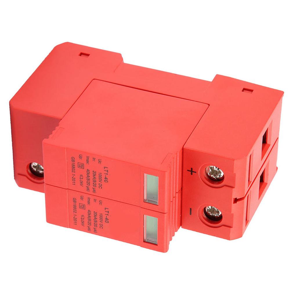 DC1000V 2P 20KA 40KA House Surge Protective Low voltage Arrester Device