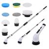 Multifunction Electric Cleaning Brush: Adjustable Nine-in-One for Bathroom & Glass