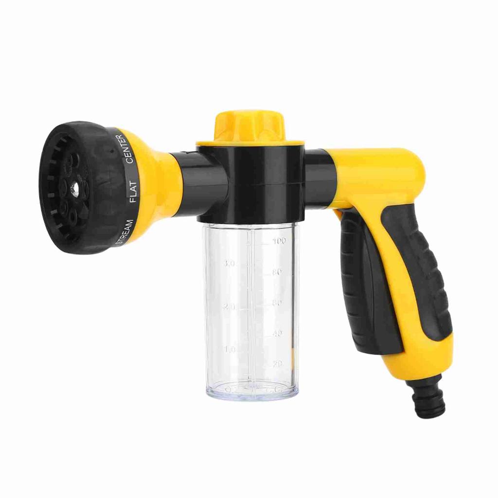 High Pressure Spray Car Wash Foam Water Gun Cleaning Tool Washer 6m Yellow