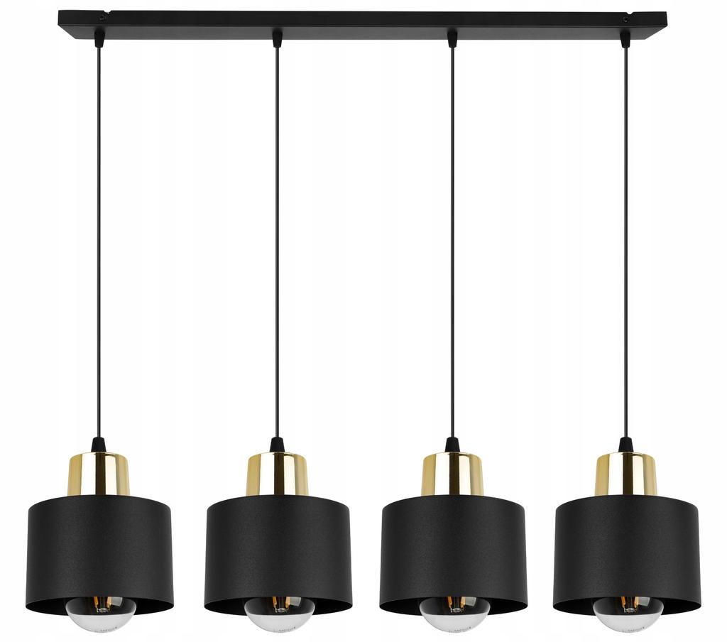 MODERN CEILING HANGING LAMP BLACK LED LAMP