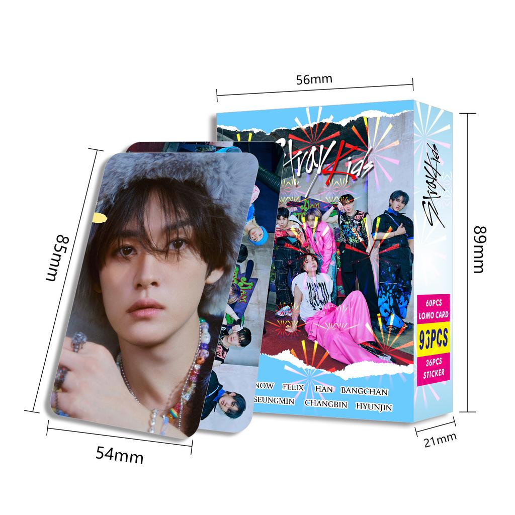 Straykids Pcs Lomo Cards New Album Photo And Stickers Collectible Kpop Merchandise For Fans Collection 96 60 36 Kid Friendly Entertaining Fun Play