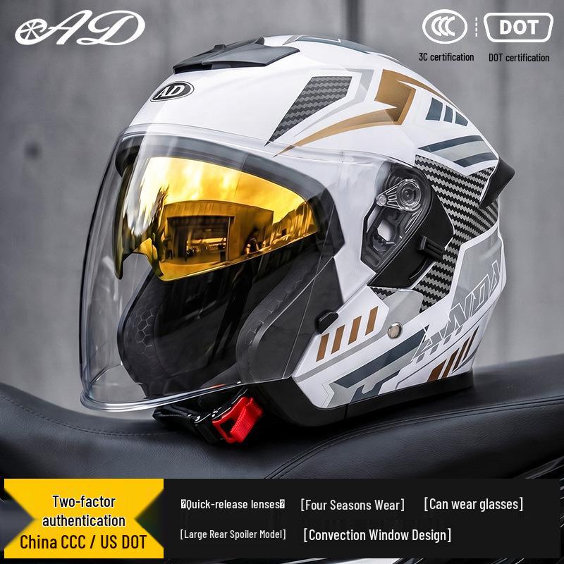 3C Certified Unisex Class A Motorcycle Helmet for All Seasons