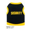 Dog Vest Letter Printed Breathable Cotton Fashion Puppy Vest for Daily Wear