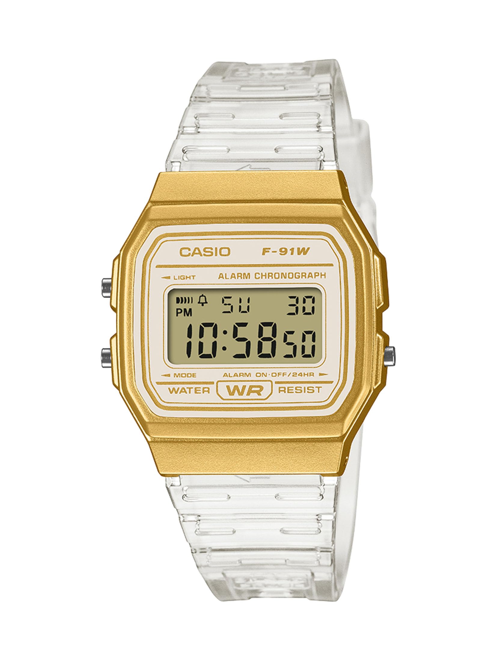 Casio Collection F-91WS-7A2JF Unisex Gold Watch