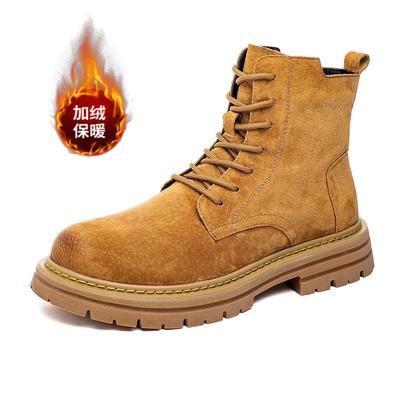 Modische, hochwertige Chelsea-Stiefel für Herren, Stiefeletten aus echtem Leder für Herren, trendige Motorradstiefel, High-Top, Wanderstiefel für die Arbeit, lässige Herrenstiefel