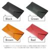 [Dom Teporna] Italy Long Wallet Made from a Single Piece of Leather - Billfold, Coin Purse Not Included - Italian Leather, Genuine Leather Wallet, Pas