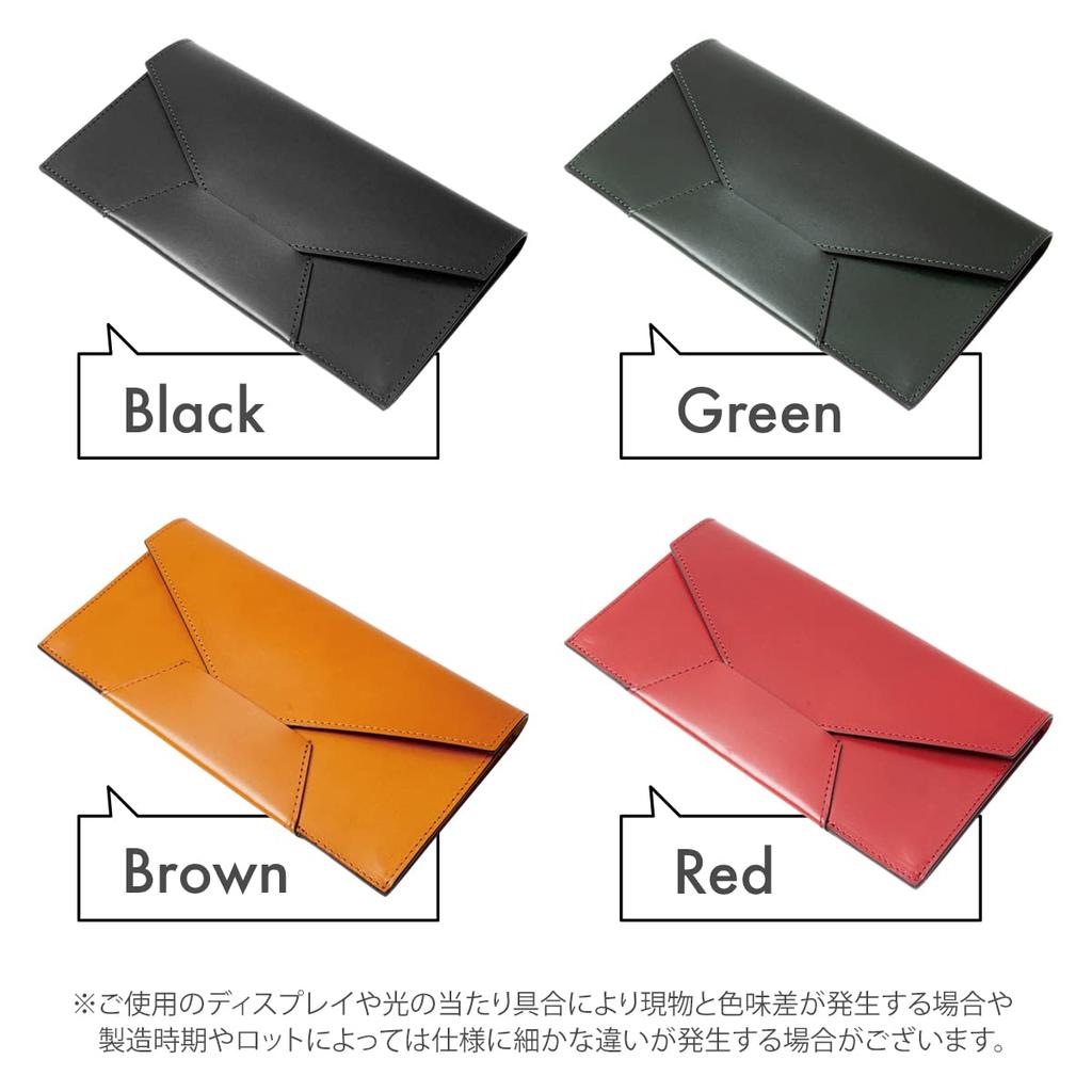 [Dom Teporna] Italy Long Wallet Made from a Single Piece of Leather - Billfold, Coin Purse Not Included - Italian Leather, Genuine Leather Wallet, Pas