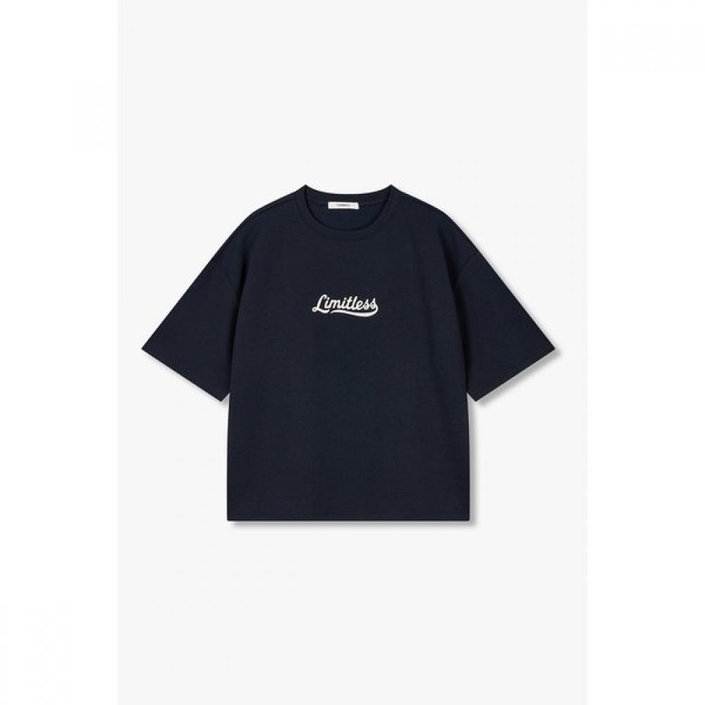 

STudio Tomboy Dual PrinT ArTwork T shirT 9176222993ar 56 (navy)/One size